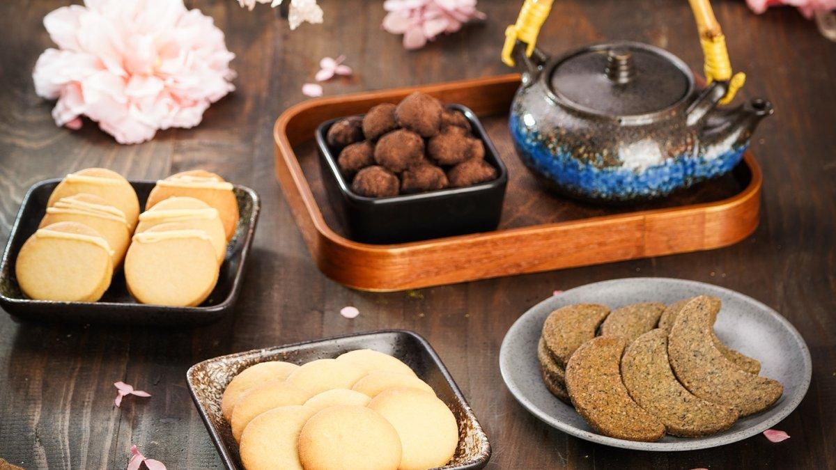 Wagashi dan yogashi di Maison Sougetsu Jakarta