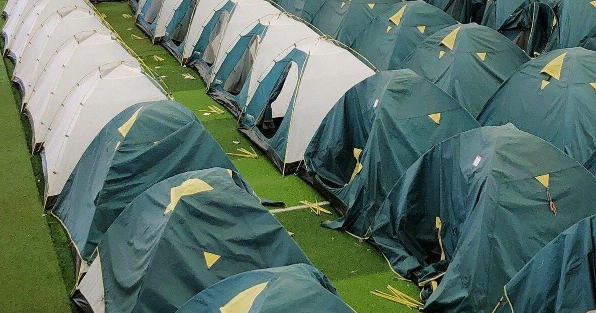Wahana Alam Parung telah dilengkapi dengan camping wisata. 