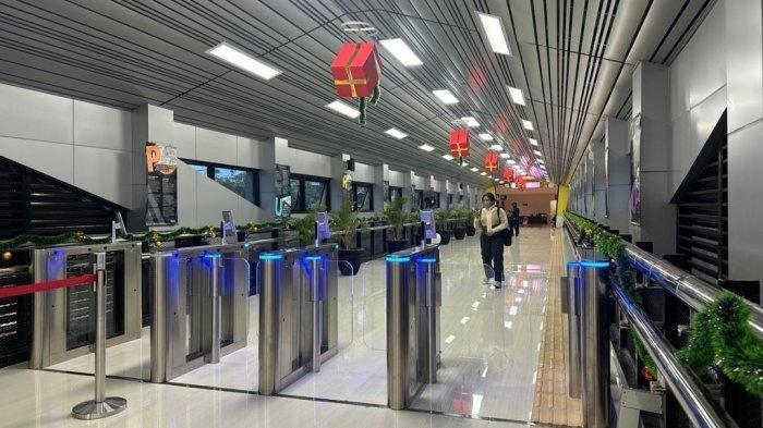Wajah baru dari Stasiun Purwokerto yang menggunkan face recognition boarding gate.