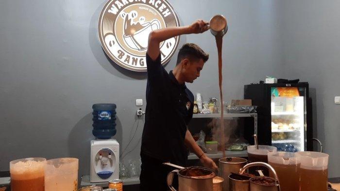 Warung Aceh Bang Ari di Jalan Tebet Dalam Barat V, Kecamatan Tebet, Jakarta Selatan, pada Sabtu (24/9/2022).