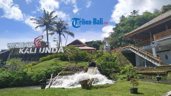 Wisata Kali Unda, satu tempat wisata di Klukung Bali