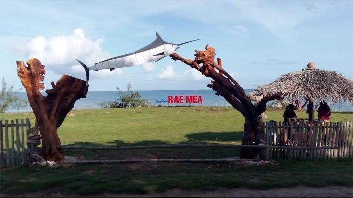 Wisata Pantai Raemea, Desa Loborai, Kecamatan Sabu Timur, Kabupaten Sabu Raijua, NTT.