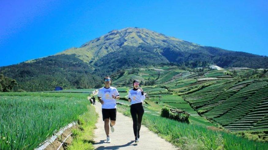 Wisata Terasering Sitegong atau yang dikenal juga dengan sebutan Wisata Terasering Sukomakmur.