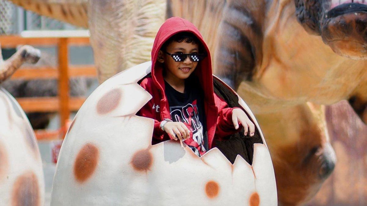 Suraloka Zoo, satu tempat ngabuburit di Sleman Jogja.