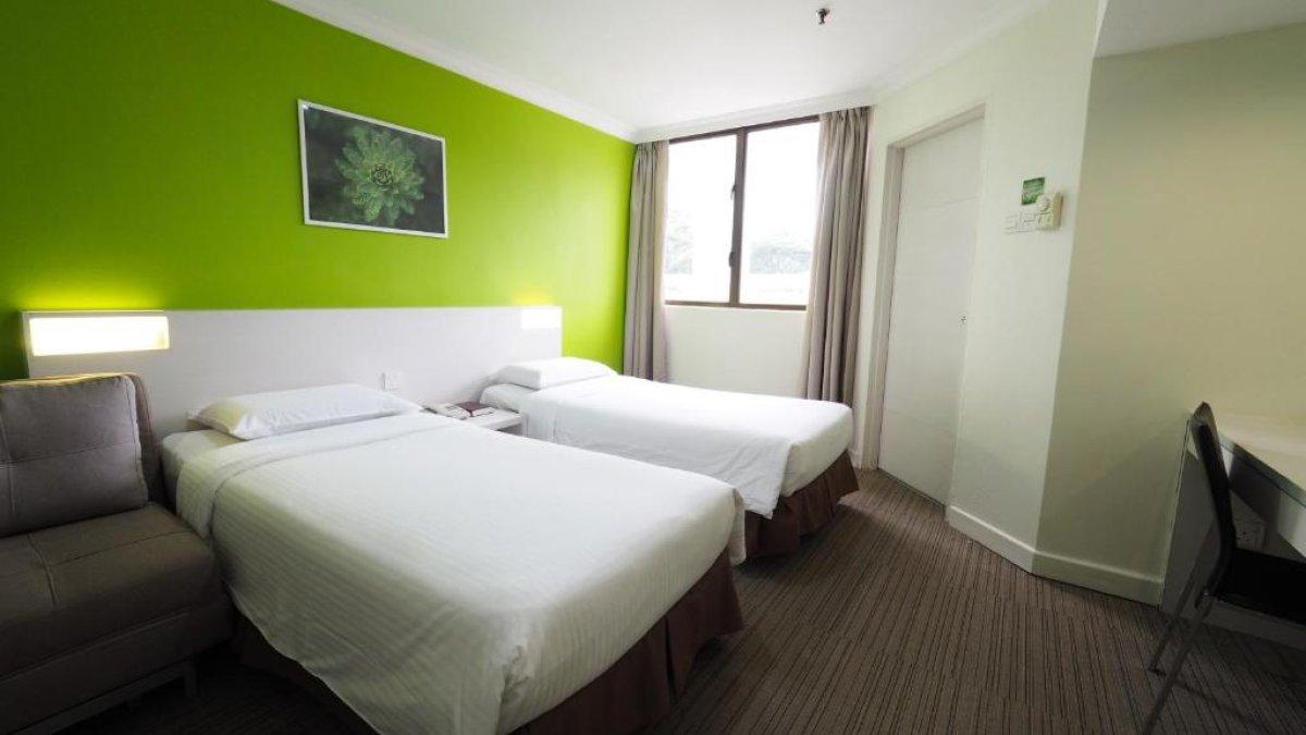 Ilustrasi tipe kamar yang ada di YMCA One Orchard