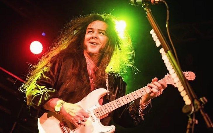 Yngwie Malmsteen, satu konser di Singapura pada 2024.