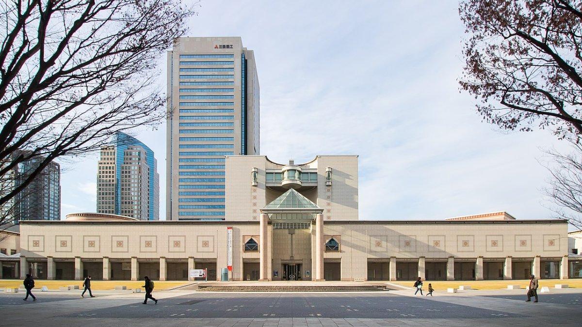 Yokohama Museum of Art, satu tempat wisata terbaik di Yokohama Jepang.