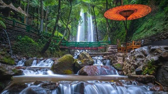 Air Terjun Jumog, tempat wisata alam populer di Ngargoyoso, Karanganyar, Jawa Tengah
