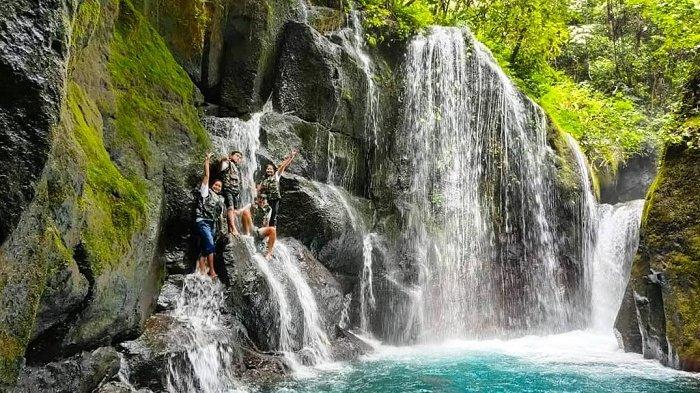 Air Terjun Pelaruga, satu tempat wisata terbaik di Langkat buat liburan akhir tahun.