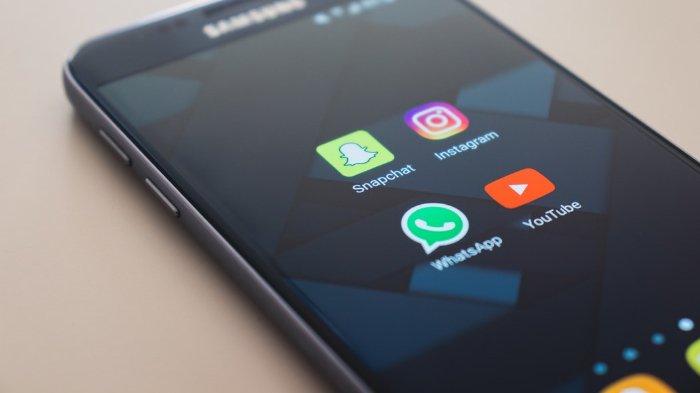 Ilustrasi aplikasi di Android
