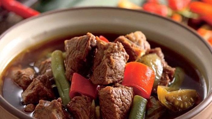 Asem-asem daging.