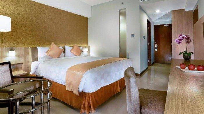 Kamar penginapan di Aston Banua Banjarmasin Hotel & Convention Center, Selasa (9/6/2020).
