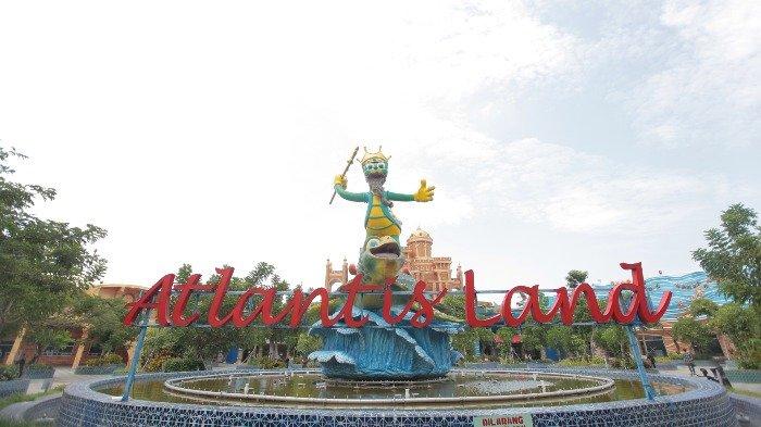 Atlantis Land Surabaya, tempat wisata di Surabaya yang melangsungkan soft opening pada 23 Desember 2017.