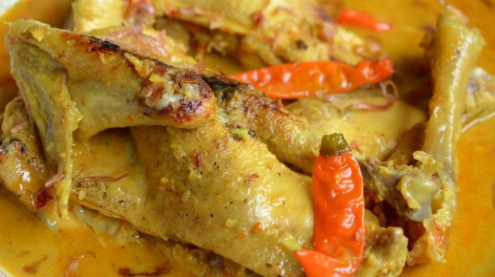 Ayam lodho.