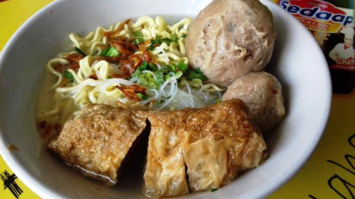 Ilustrasi bakso.