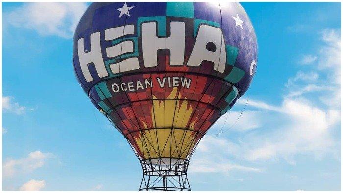 Balon udara di HeHa Ocean View Jogja
