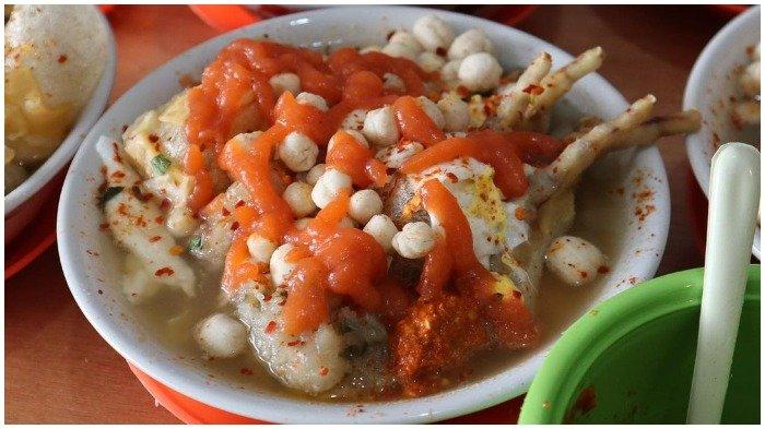 Sajian Baso Aci Akang yang bisa menjadi pilihan kuliner selagi berada di Bandung.