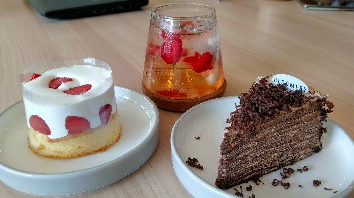Belgian Chocolate, menu mile crepe di Bloomery Patisserie Keprabon Solo, Jawa Tengah, Senin (30/5/2022).