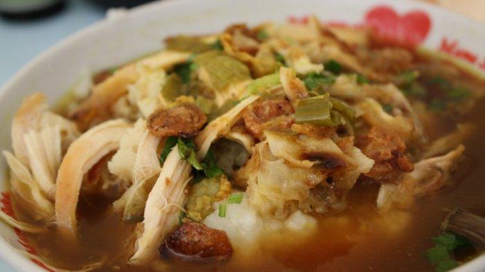 Bubur ayam enak di Bandung.