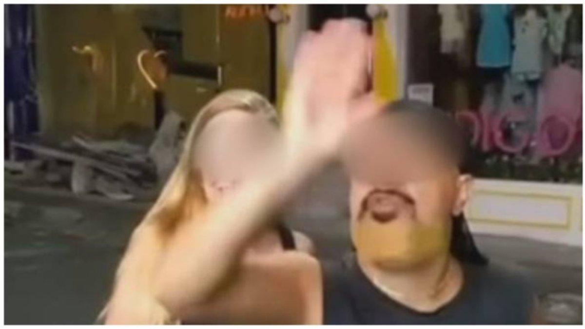Tangkapan layar aksi pamer kelamin yang dilakukan warga negara Denmark, berinisial CM dan CAP, di sebuah jalan raya di wilayah Bali. Baru-baru ini ada rekaman video viral di TikTok menayangkan aksi tak senonoh bule asing pamer alat kelamin di jalan raya Bali.
