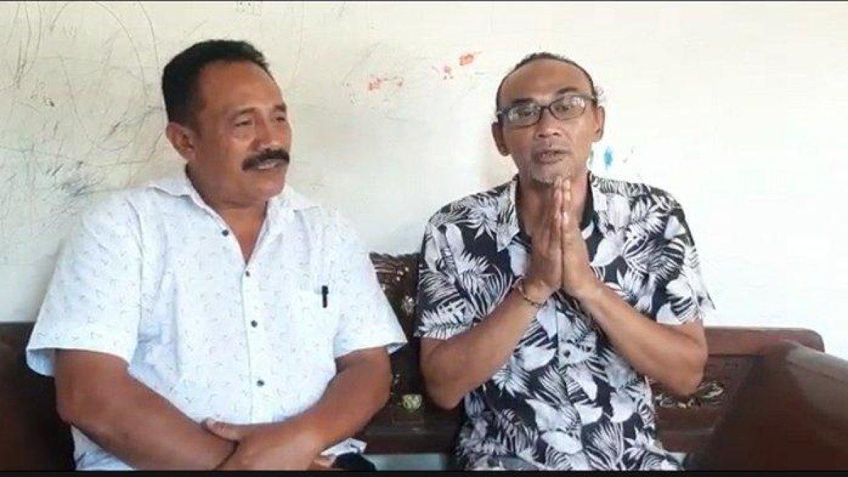 Tangkap layar video Jro Mangku Budi Utama saat bersama pihak kepolisian Polsek Ubud terkait video viral baku hantam antara WNA dengan pemangku di Jalan Raya Ubud, Gianyar, Bali. Sebuah video memperlihatkan seorang bule baku hantam dengan Jro Mangku di kawasan Ubud Bali viral di media sosial, berikut fakta-faktanya.