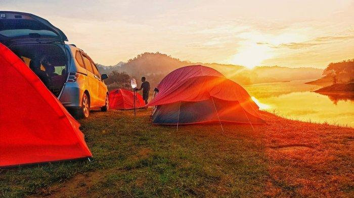 Waduk Sermo di Kulon Progo.