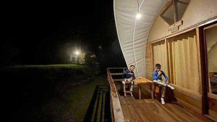 Camping seru di Glamping Lakeside Rancabali