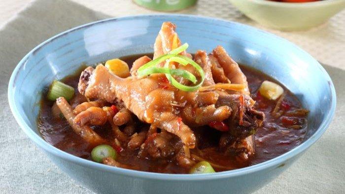 Resep ceker pedas manis.