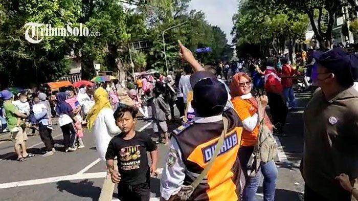 Ilustrasi petugas Dishub Kota Solo.