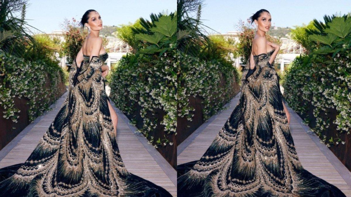 Potret Cinta Laura Hadiri Cannes Film Festival 2023, Pakai Gaun