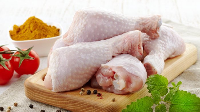 Ilustrasi daging ayam.