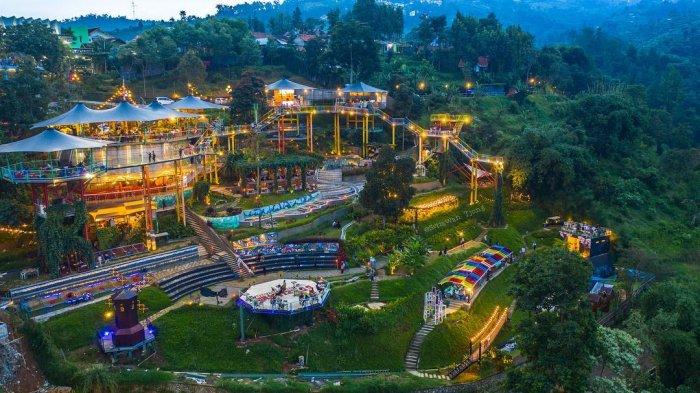 D’Dieuland, satu tempat ngabuburit di Lembang Jawa Barat.