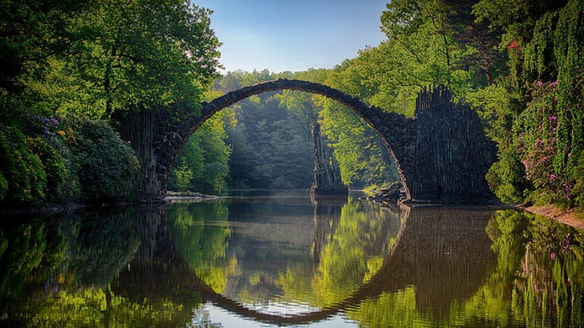 Die Rakotzbrucke di Jerman