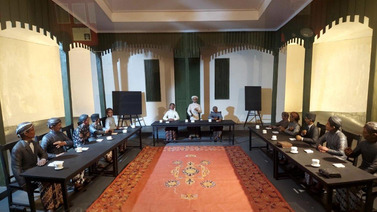 Diorama yang ada di Museum Benteng Vredeburg, satu tempat wisata hits di Jogja