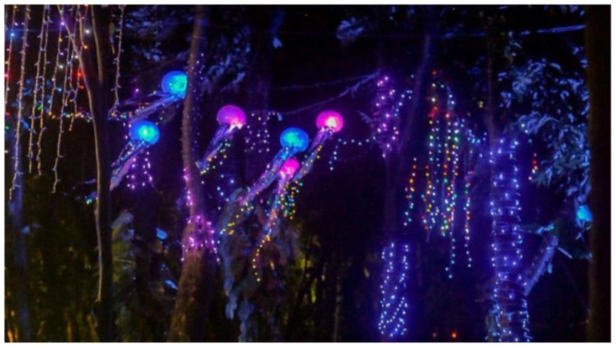 Jakarta Light Festival tahun sebelumnya.