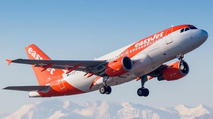 Pesawat easyJet.
