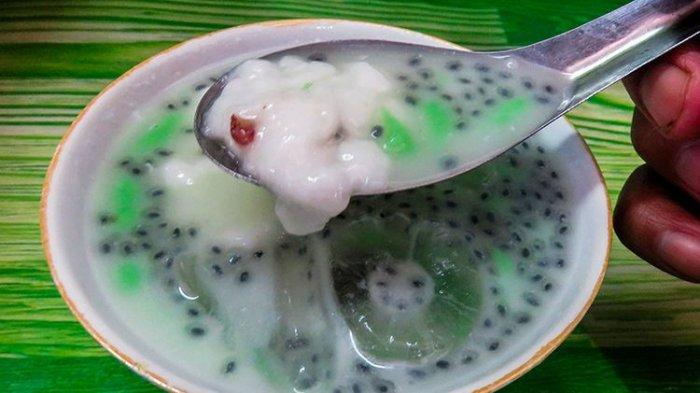 Es Dawet Telasih di Pasar Gede Solo.