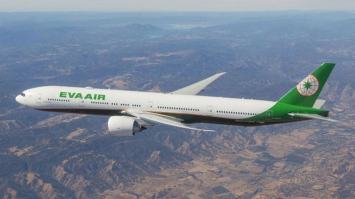 EVA Air Boeing 777-300ER.