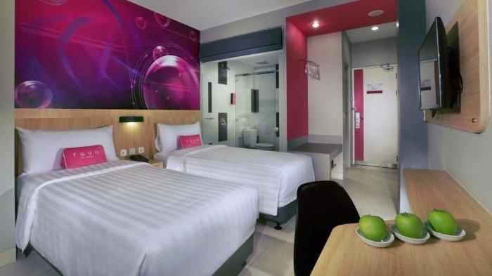 Kamar penginapan di Favehotel Ahmad Yani Banjarmasin, Sabtu (6/6/2020).