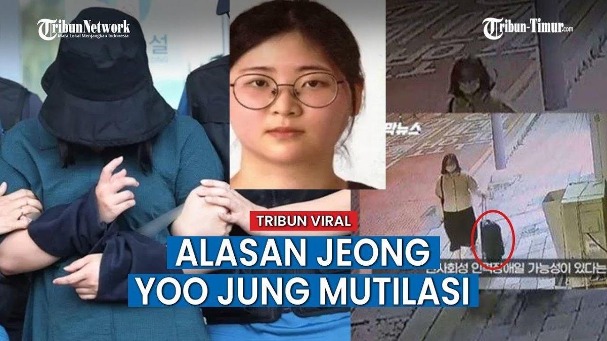 Tragis, cuma gegera hobi nonton film dokumenter dan buku kriminal, Jung Yoo-Jung habisi nyawa seorang guru wanita.