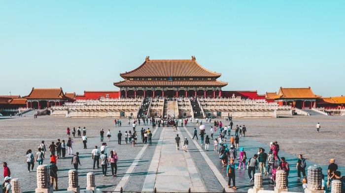 Forbidden City, satu tempat wisata terbaik di Tiongkok.