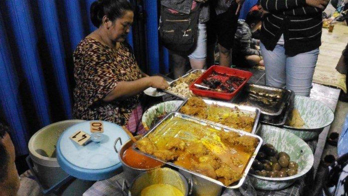 Gudeg Podomoro Relasi di Dusun II, Makamhaji, Kartasura, Kabupaten Sukoharjo, Selasa (23/4/2019).