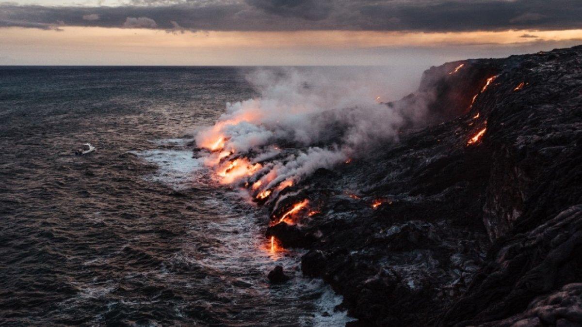 Gunung Kilauea di Hawaii, Amerika Serikat.