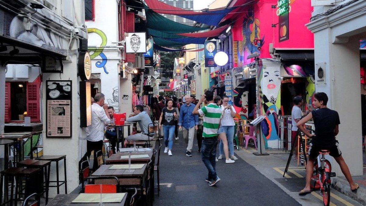 Haji Lane, satu tempat wisata hits di Singapura