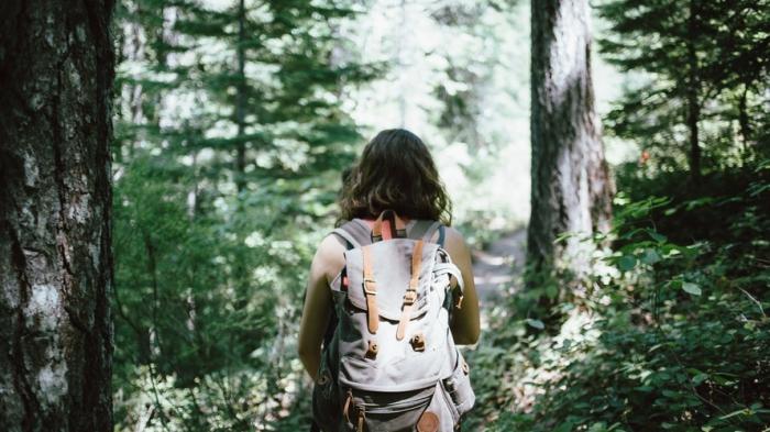 Hiking.