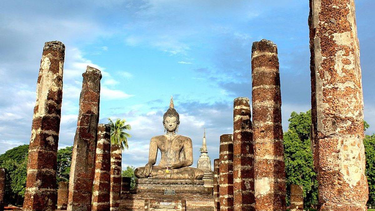 Historic Town of Sukhothai, satu situs warisan dunia UNESCO di Thailand