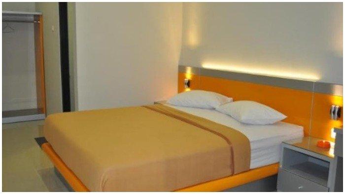 Ilustrasi kamar hotel.