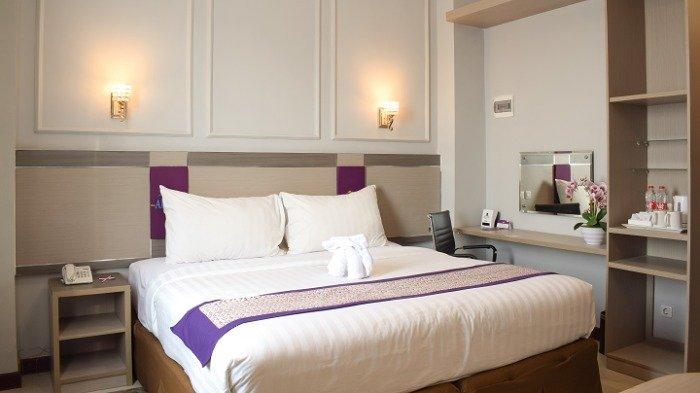 Kamar penginapan di Hotel Horison Inn Alaska Semarang, Kamis (6/2/2020).