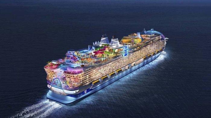 Icon of the Seas akan menjadi kapal pesiar terbesar di dunia ketika memulai pelayaran pada Januari 2024 mendatang.