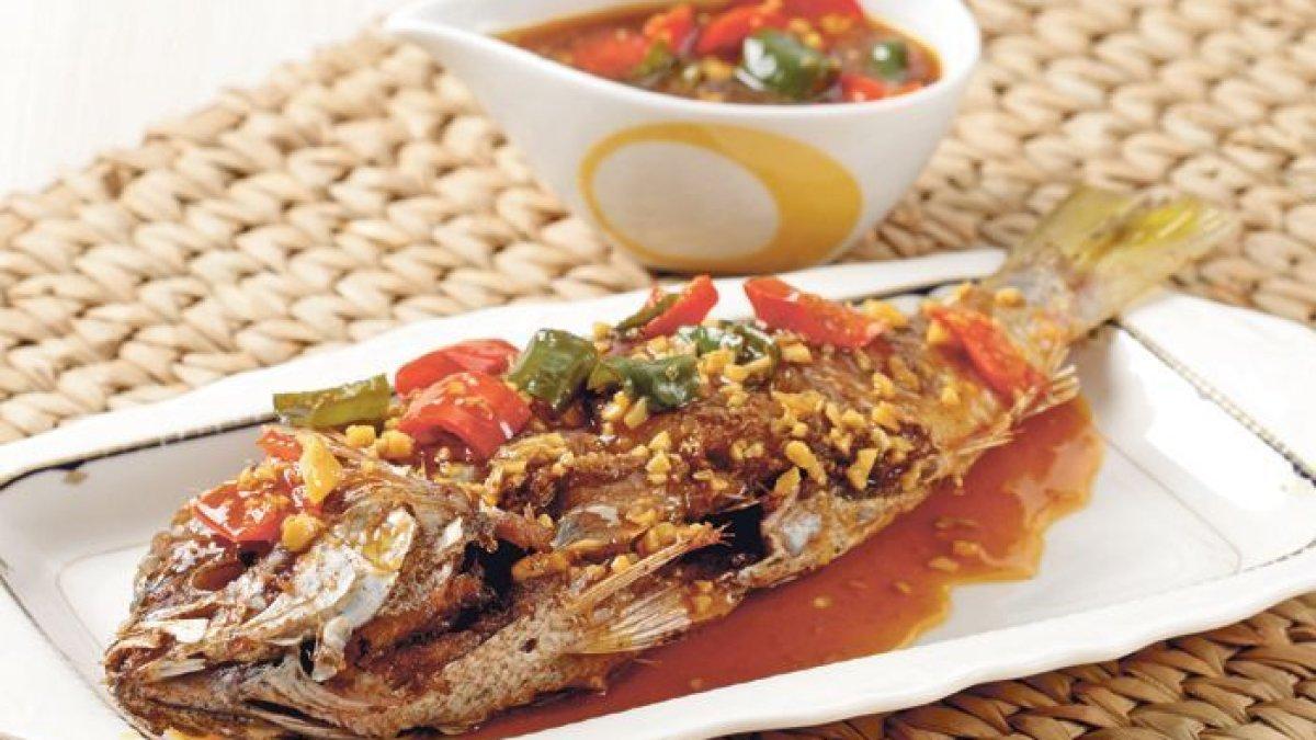 Ilustrasi ikan goreng. (Sajian Sedap)